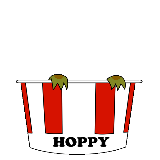 A bucket of Hoppy
